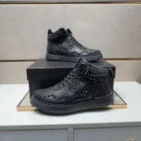 $132.00 USD Philipp Plein PP High Tops Shoes For Men #1455199