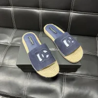$60.00 USD Dolce & Gabbana D&G Slippers For Men #1455523