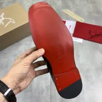 $100.00 USD Christian Louboutin Leather Shoes For Men #1455583
