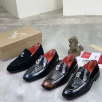 $100.00 USD Christian Louboutin Leather Shoes For Men #1455586