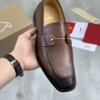 $102.00 USD Christian Louboutin Leather Shoes For Men #1455587