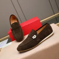 $92.00 USD Salvatore Ferragamo Leather Shoes For Men #1455657