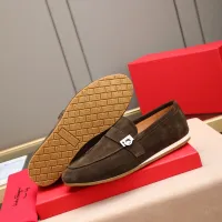 $92.00 USD Salvatore Ferragamo Leather Shoes For Men #1455657