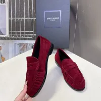 $118.00 USD Yves Saint Laurent YSL Leather Shoes For Women #1456145