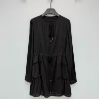 $128.00 USD Burberry Dresses Long Sleeved For Women #1458319