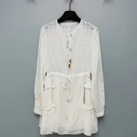 $128.00 USD Burberry Dresses Long Sleeved For Women #1458320