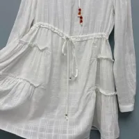 $128.00 USD Burberry Dresses Long Sleeved For Women #1458320