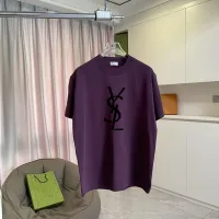 $42.00 USD Yves Saint Laurent YSL T-shirts Short Sleeved For Unisex #1458424