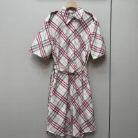 $140.00 USD Burberry Dresses Short Sleeved For Women #1458609