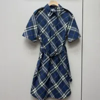 $140.00 USD Burberry Dresses Short Sleeved For Women #1458610