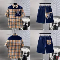 $82.00 USD Burberry Tracksuits Short Sleeved For Men #1458690
