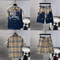$82.00 USD Burberry Tracksuits Short Sleeved For Men #1458691