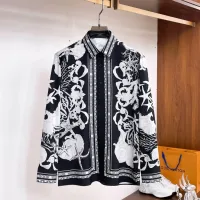 $76.00 USD Versace Shirts Long Sleeved For Men #1459136
