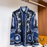 $76.00 USD Versace Shirts Long Sleeved For Men #1459139