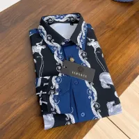 $76.00 USD Versace Shirts Long Sleeved For Men #1459139