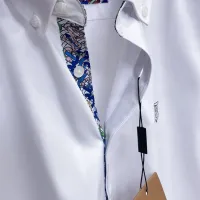 $76.00 USD Burberry Shirts Long Sleeved For Men #1459140