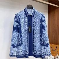 $76.00 USD Versace Shirts Long Sleeved For Men #1459145