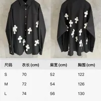 $76.00 USD Chrome Hearts Shirts Long Sleeved For Unisex #1459157