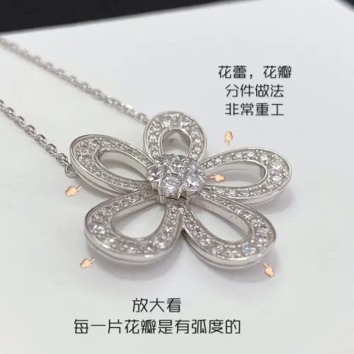 Replica Van Cleef & Arpels Necklaces For Women #1459236 $32.00 USD for Wholesale