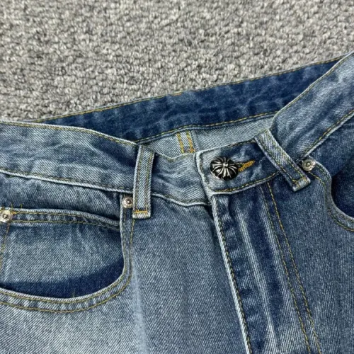 Replica Chrome Hearts Jeans For Men #1459322 $60.00 USD for Wholesale