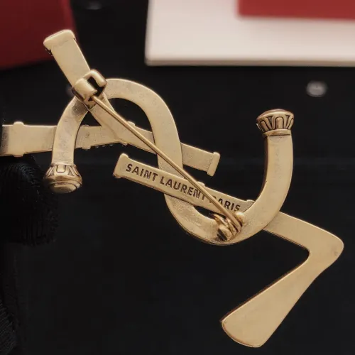 Replica Yves Saint Laurent Brooches For Women #1459478 $32.00 USD for Wholesale