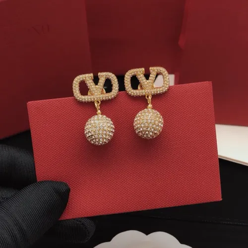 Replica Valentino Earrings For Women #1459893 $34.00 USD for Wholesale