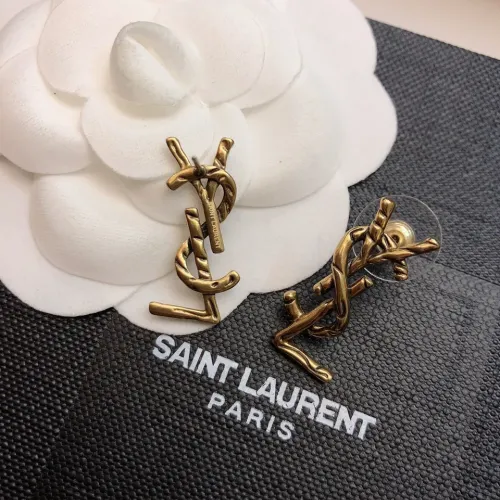 Replica Yves Saint Laurent YSL Earrings For Women #1459979 $25.00 USD for Wholesale