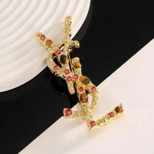 Replica Yves Saint Laurent Brooches For Women #1460165 $29.00 USD for Wholesale