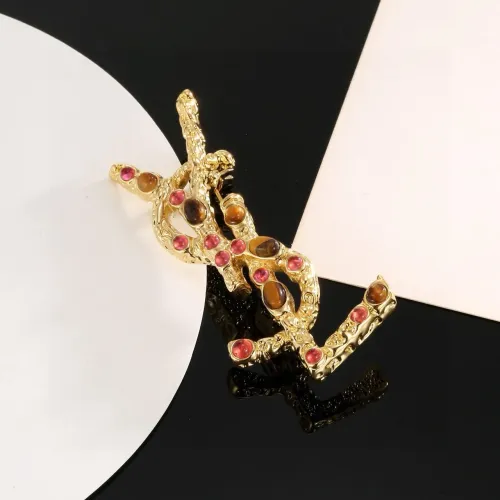 Replica Yves Saint Laurent Brooches For Women #1460165 $29.00 USD for Wholesale