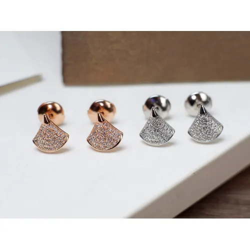 Replica Bvlgari Earrings For Women #1460333 $29.00 USD for Wholesale