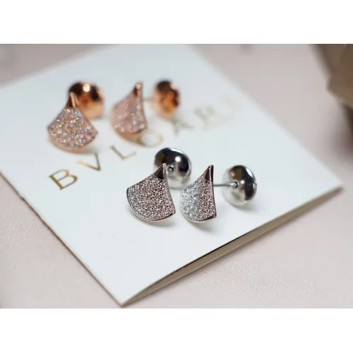 Replica Bvlgari Earrings For Women #1460333 $29.00 USD for Wholesale