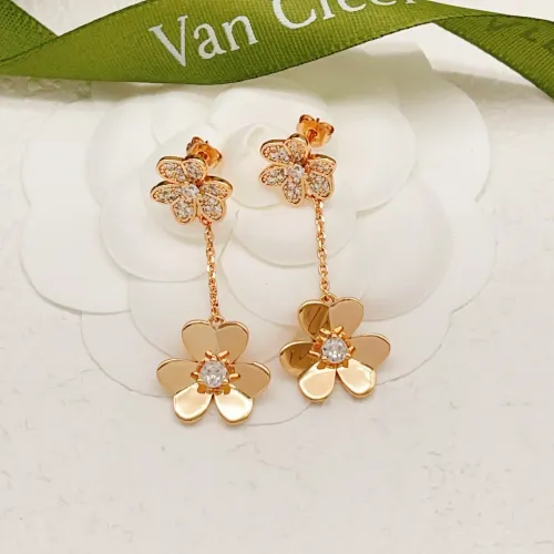 Replica Van Cleef &amp; Arpels Earrings For Women #1460356, $38.00 USD, [ITEM#1460356], Replica Van Cleef &amp; Arpels Earrings outlet from China