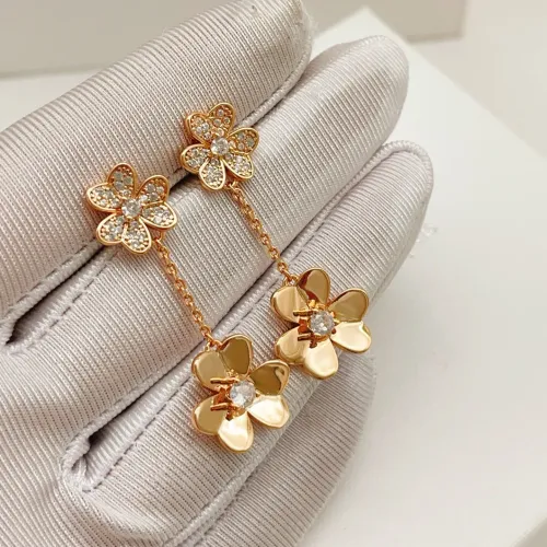 Replica Van Cleef & Arpels Earrings For Women #1460356 $38.00 USD for Wholesale