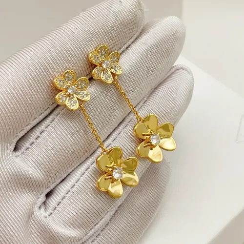 Replica Van Cleef & Arpels Earrings For Women #1460357 $38.00 USD for Wholesale
