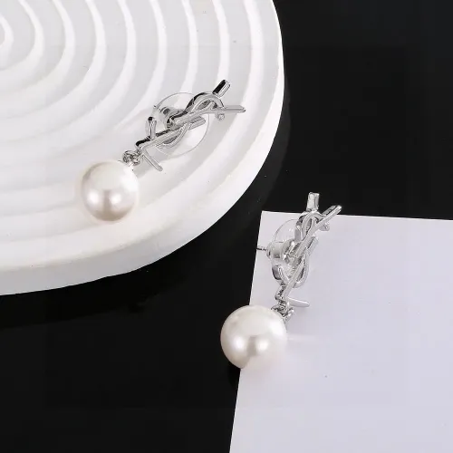 Replica Yves Saint Laurent YSL Earrings For Women #1460409 $25.00 USD for Wholesale