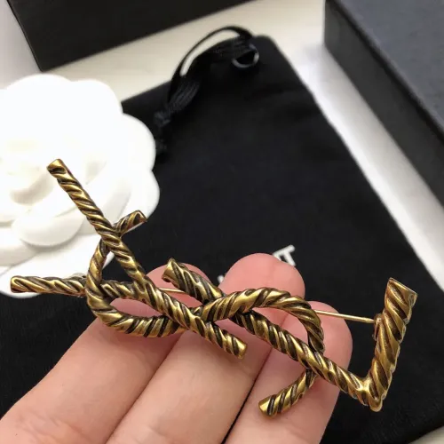 Replica Yves Saint Laurent Brooches For Women #1460474 $27.00 USD for Wholesale