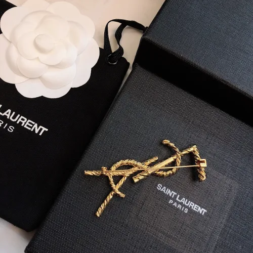 Replica Yves Saint Laurent Brooches For Women #1460482 $29.00 USD for Wholesale