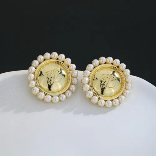 Replica LOEWE Earrings For Women #1460654 $25.00 USD for Wholesale