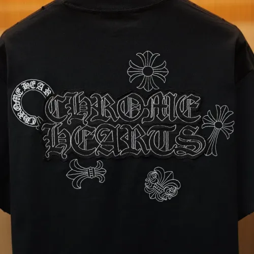 Replica Chrome Hearts T-Shirts Short Sleeved For Men #1461531 $48.00 USD for Wholesale