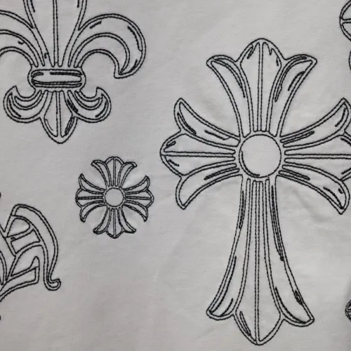 Replica Chrome Hearts T-Shirts Short Sleeved For Men #1461542 $48.00 USD for Wholesale