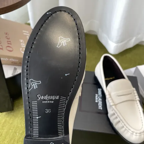 Replica Yves Saint Laurent YSL Leather Shoes For Women #1461605 $118.00 USD for Wholesale