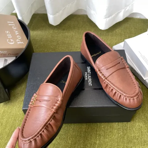 Replica Yves Saint Laurent YSL Leather Shoes For Women #1461609 $118.00 USD for Wholesale
