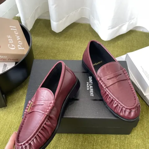 Replica Yves Saint Laurent YSL Leather Shoes For Women #1461614 $118.00 USD for Wholesale
