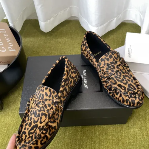 Replica Yves Saint Laurent YSL Leather Shoes For Women #1461625 $118.00 USD for Wholesale