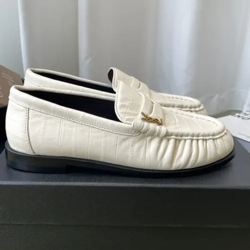 Replica Yves Saint Laurent YSL Leather Shoes For Men #1461626 $125.00 USD for Wholesale