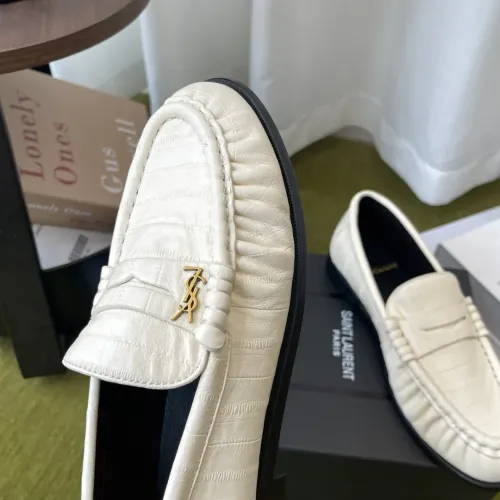 Replica Yves Saint Laurent YSL Leather Shoes For Women #1461628 $118.00 USD for Wholesale