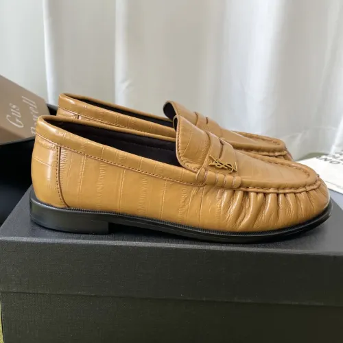 Replica Yves Saint Laurent YSL Leather Shoes For Women #1461630 $118.00 USD for Wholesale