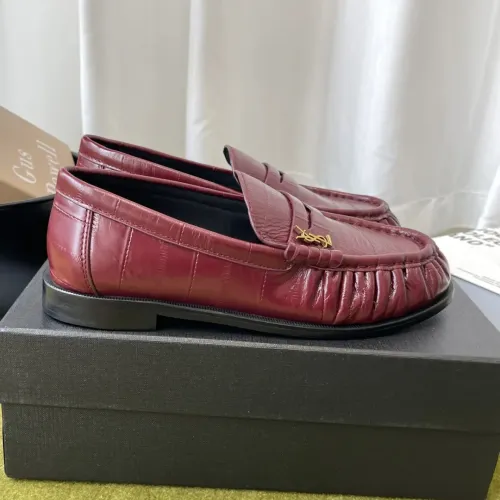 Replica Yves Saint Laurent YSL Leather Shoes For Men #1461632 $125.00 USD for Wholesale