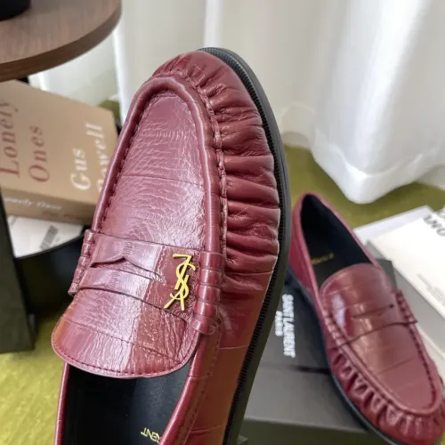 Replica Yves Saint Laurent YSL Leather Shoes For Men #1461632 $125.00 USD for Wholesale