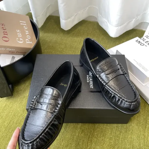 Replica Yves Saint Laurent YSL Leather Shoes For Men #1461639 $125.00 USD for Wholesale